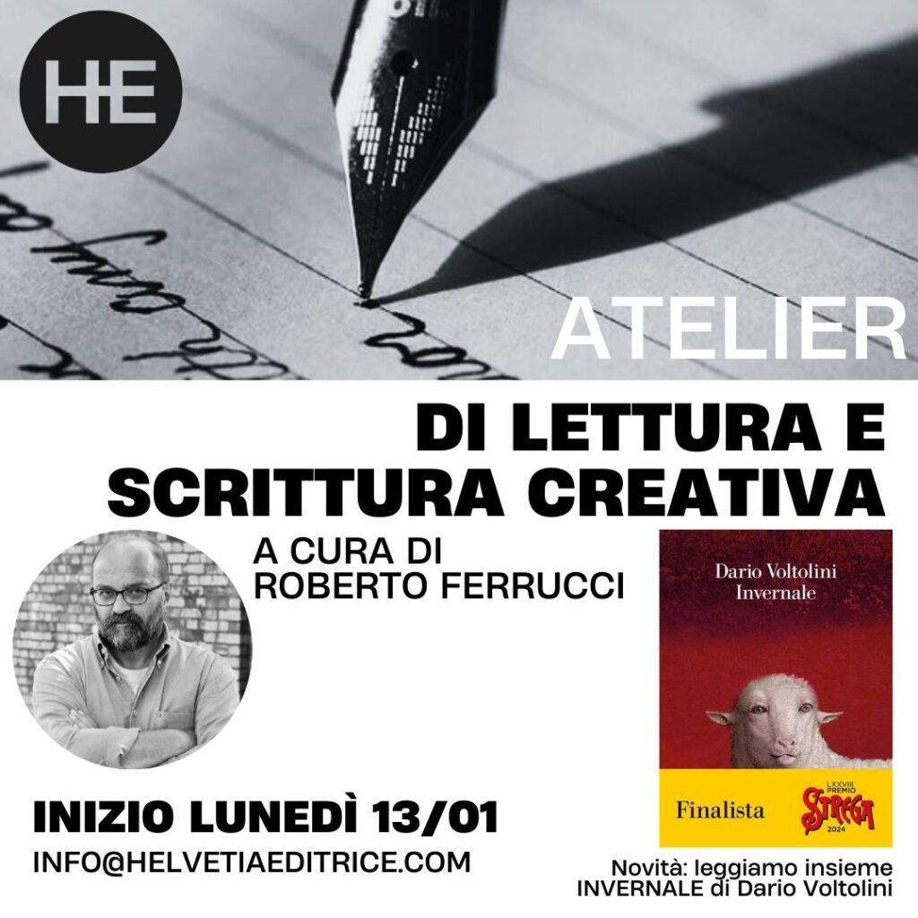 I PRIMI 3 ATELIER del 2025: Atelier di Lettura e Scrittura Creativa a cura di Roberto Ferrucci